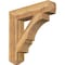Ekena Millwork Balboa Craftsman Rough Sawn Bracket, Western Red Cedar, 6"W x 30"D x 30"H BKT06X30X30BOA04RWR - alternate 1